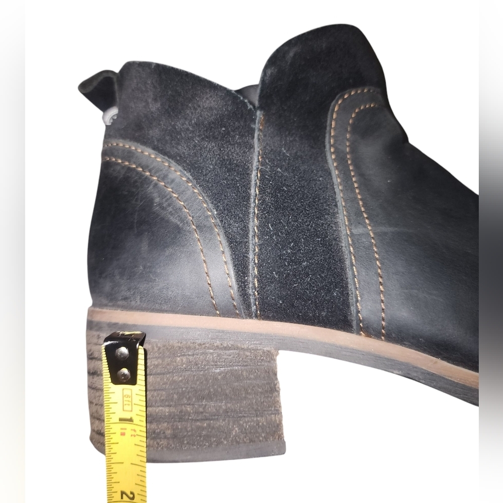 Kork-Ease Leather & Suede Ankle Boots, Women's 6.5​ - Picture 8 of 9